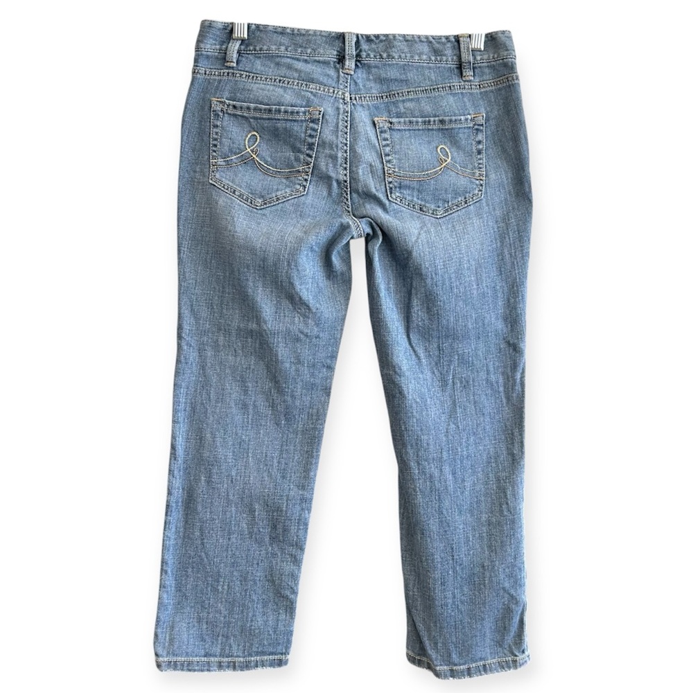 Loft Straight Leg Crop Pants